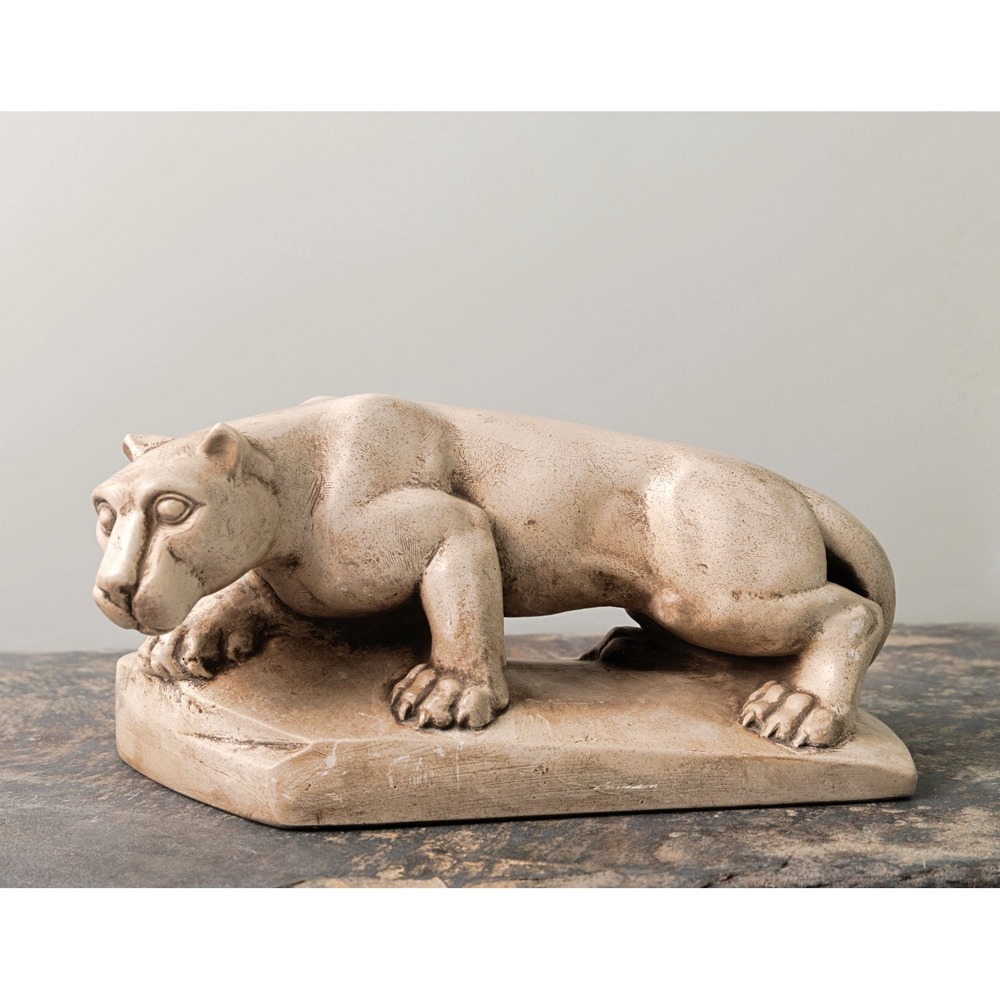 Vintage Penn State Nittany Lion Shrine Statue Alva Museum Replica Mid Century